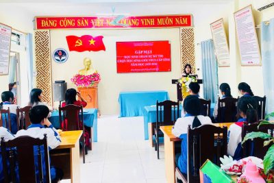 GẶP MẶT HỌC SINH THAM DỰ KÌ THI HỌC SINH GIỎI THCS CẤP TỈNH NĂM HỌC 2025-2026